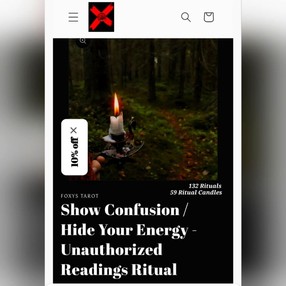 Show Confusion To Unauthorized Divination Spying & Prying Ritual